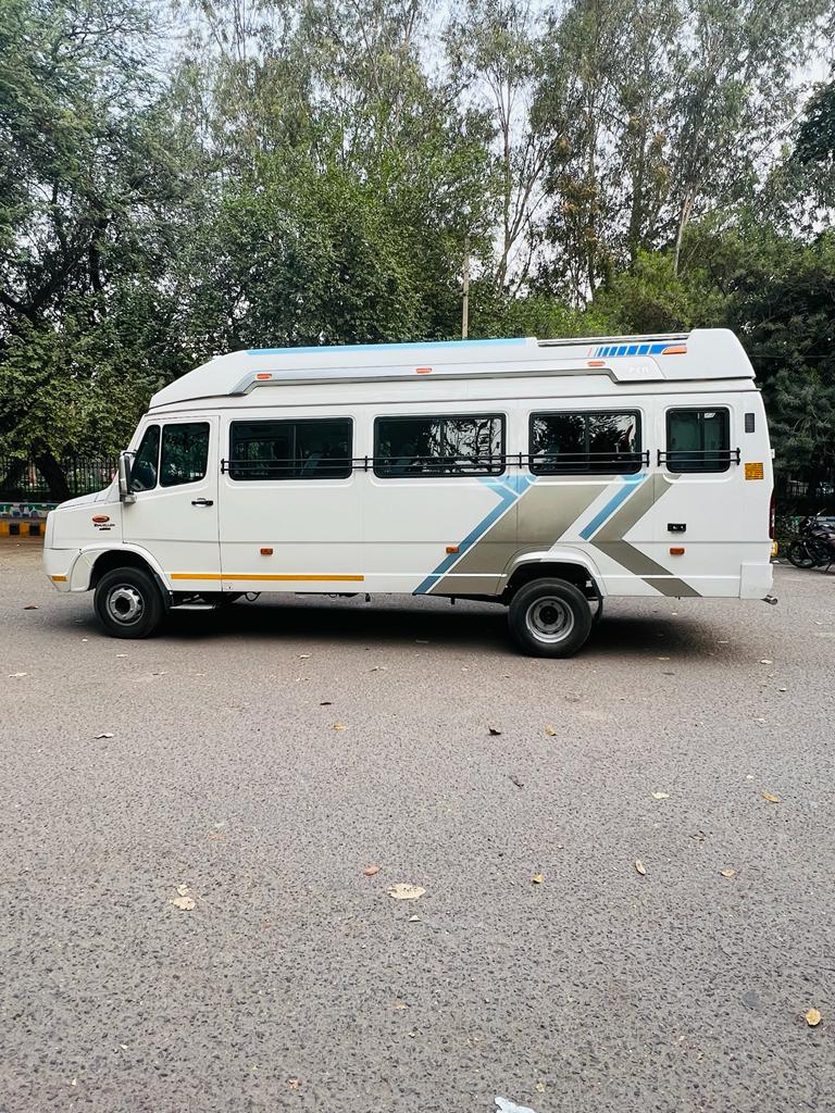 16 Seater Tempo Traveller on Rent in Faridabad